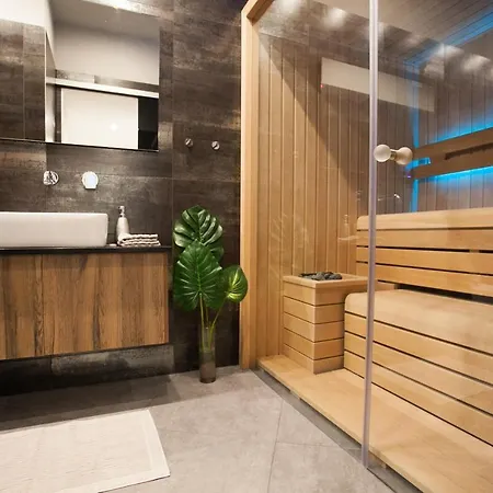 Apartment Stylish Loft With Finnish Sauna