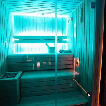 公寓 Stylish Loft With Finnish Sauna *